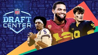 NFL Draft Center Live Coverage of Every Round 1 Pick [upl. by Neroc]