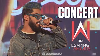 Concert El Grande TOTO  Mghayer Confiné Mikasa  Live  LGAMING AWARDS 2021 [upl. by Spiros]