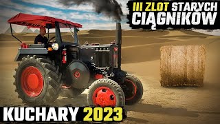 III ZLOT STARYCH CIĄGNIKÓW KUCHARY 2023  URSUS C 360 4X4 TURBO Biała Perła [upl. by Ariahay]