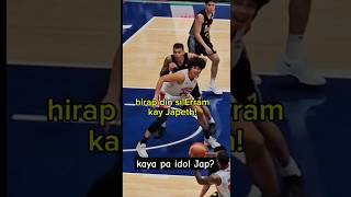 Japeth vs Erram Paano dumeskarte si Jap shorts shortsfeed shortvideo youtubeshorts basketball [upl. by Ojeillib]