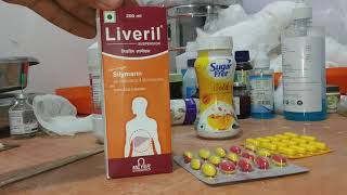 medical Liveril suspension silymarin syrup use in Hindi part 66 [upl. by Omland]