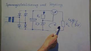 Analoge Schaltungstechnik ►Diverse Spannungsregler Berichtigung in Videobeschreibung [upl. by Moina]