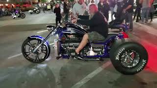 Sturgis 2022 killer V8 trike leaving one eyed jacks [upl. by Blim]