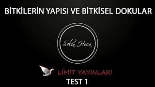 70 Limit Yayınları  Bitkilerin Yapısı ve Bitkisel Dokular  Test 1 [upl. by Anairdna621]