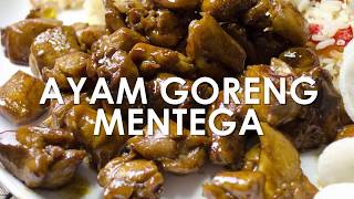 Ayam Goreng Mentega  Indisch gerecht  Super lekker recept met kip  Indisch kipgerecht [upl. by Ennylhsa]