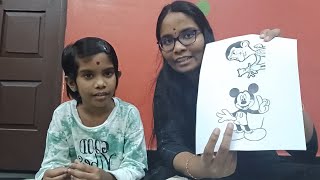 A for Art activity with sahasraart kidsvideo creativeart [upl. by Nywde721]