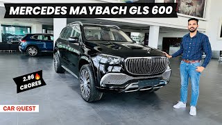 New Mercedes Benz GLS 600 Maybach most detailed Walkaround  Car Quest [upl. by Anekam12]