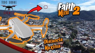 El mejor drone económico y buena cámara Cfly faith MINI 2 🚁DISTANCIA máxima y duración de BATERÍA [upl. by Wrench]