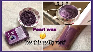 Painless Pearl Wax in India🤫  Jeva Brazilian film Wax  Test it Sunday  Amulya Chowdhary [upl. by Narag]