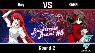 Ray Aoko vs KAHEL Miyako  MBAACC Round 2  Backstreet Brawl 5 [upl. by Pierre]