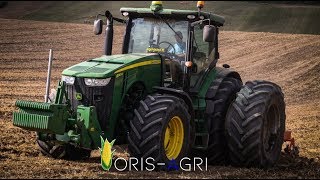 🇫🇷DÉCOMPACTAGE 2019  John Deere 8310R 😍 Quivogne TinePlow [upl. by Merle]