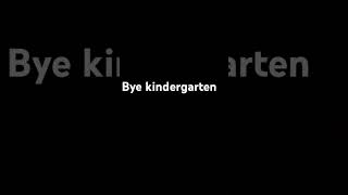 😭😭😭no I miss you kindergarten [upl. by Ilac356]