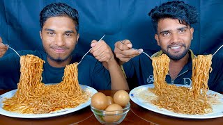 2X Spicy Samyang Fire Noodles eating  spicy indian food eating video [upl. by Lj860]