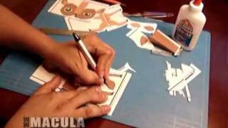 Paper Craft Tutorial Deer [upl. by Borgeson100]