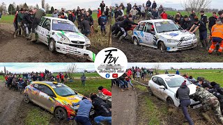 Rallye des Routes du Nord 2024 CRASHES amp DIFFICULT CONDITIONS HD [upl. by Kyte159]