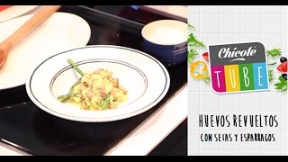 Huevos Revueltos con Setas y Espárragos de Alberto Chicote [upl. by Notecnirp]