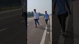 NSS VOLUNTEERS Walking 🚶‍♂️ along the road Bn KARTAVYA BHAVAN and INDIA GATE NEW DELHI [upl. by Templa730]