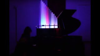 Nick Kanoziks Light Organ Clavière a lumiére  Scriabin op 65 no 2 [upl. by Leontina]