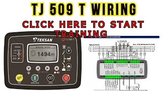 Datakom D300 wiring pdf explain  tj509t control panel  panel wiring tj509t  Teksan control wiring [upl. by Priebe]