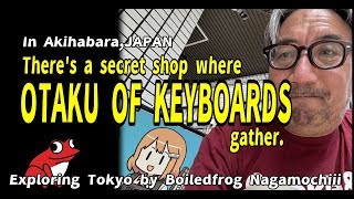 Report on a shop where Japanese keyboard OTAKU gather in Akihabara [upl. by Aihsilat]