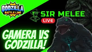 GAMERA VS GODZILLA CROSSOVER EVENT IS LIVE GAMERA GAMEPLAY  BATTLING AGAINST CHATTERS [upl. by Irmgard]