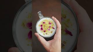 Sahlab  a floral milk based dessert arabicdessert dessert middleeasterndessert [upl. by Ojok422]