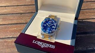 Unboxing Longines Hydroconquest 41 mm twotone [upl. by Henke735]