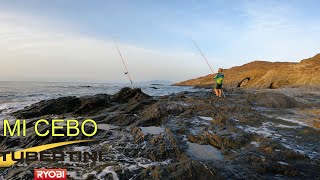 PESCA EN ALMERIA‼️PESCA EN ZONA DE ROCA [upl. by Eesak]