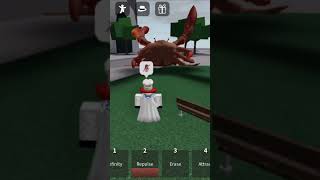 whole tsb update in 1 min roblox thestrongestbattlegrounds crab funny [upl. by Mylan426]