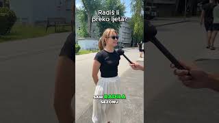 Radiš li preko ljeta  Student Interviews  Part 3 🎤 [upl. by Leisam]