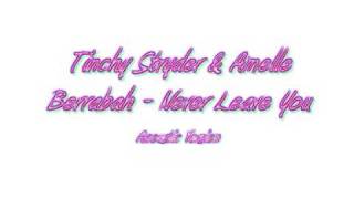 Tinchy Stryder amp Amelle Berrabah  Never Leave You Acoustic [upl. by Ahsaek]