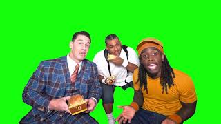 John Cena saying quotIt is what it isquot with Kai Cenat and Fanum meme  Green Screen [upl. by Kcirrad]