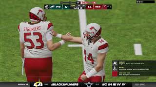 Cross Play  Commanders Franchise  Philadelphia Eagles Vs Tokyo Lumberjacks  CFM  Livestream [upl. by Elleb852]