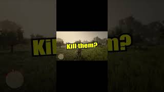 RDR2 funny moments 3  sneak past the guards [upl. by Mharg]