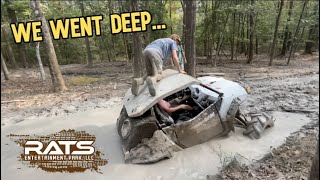 I DESTROYED my RZR at Rats [upl. by Ynnal]