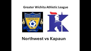 Wichita Northwest Grizzlies Girls Soccer vs Kapaun Mt Carmel 41124 [upl. by Annawad194]