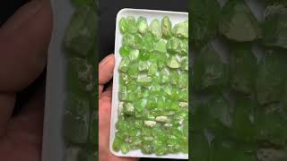 Peridots crystals lot peridot afghanistan afghanite quartz crystals stone gemstonepakistan [upl. by Niall]