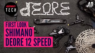 Shimano Deore 12 Speed Groupset  GMBN Tech First Look [upl. by Bosch]