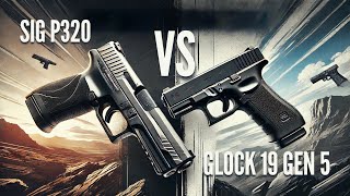 Sig P320 vs Glock  Which Handgun is Best for You [upl. by Ojytteb]