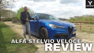 ALFA STELVIO VELOCE Family Car Luxury Car Sporty ALFA STELVIO VELOCE Review amp Road Test [upl. by Marc]