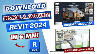 Download Install and Activate Revit 2024 for free l Step by step Tutorial l Explore New Features [upl. by Accemahs178]