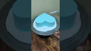 Heart shape cake design viral trending short YouTube short [upl. by Hulen]