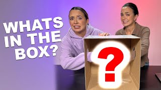 WHATS IN THE BOX CHALLENGE LIVE  Merrell Twins [upl. by Jourdain]