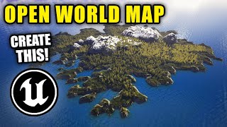 Make An Open World Map in 20 Minutes  Unreal Engine 5 Tutorial [upl. by Birchard]