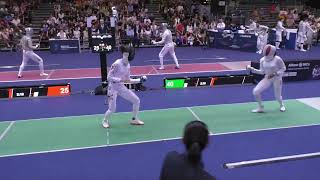 Milano 2023 Womens Epee T5 8 FRANCE FRA vs HONG KONG HKG [upl. by Senhauser45]