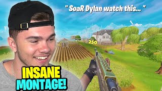 REACTING to my fans FORTNITE MONTAGES part 11 [upl. by Hnirt521]