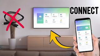 How to Connect Android Phone with LED TV  Movie transfer mobile to TV [upl. by Prober]