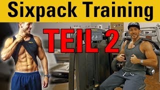 Simons SixpackTraining Teil 2  Übungen für den oberen Bauch [upl. by Derry671]