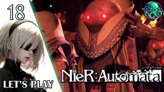 Un culte dans lusine  Run A  Nier Automata  Lets play FR Part 18 [upl. by Hanleigh]