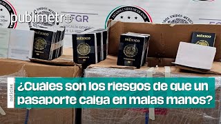 ¿Cuáles son los riesgos de que un pasaporte caiga en manos criminales [upl. by Manson]